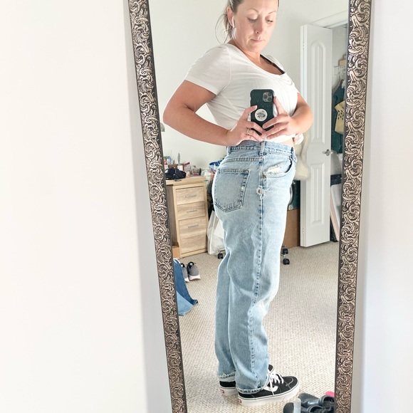 COPY - ✨LLBEAN Classic Vintage Super-Worn Broken-In Jeans Size 35x30 Unisex✨ - Picture 7 of 15